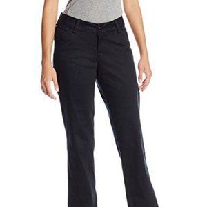 Lee Women's Modern Series Curvy Fit Maxwell Trouser - Size 14 - Black